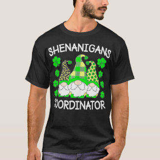 シェナニガンコーディネーターSt patricks dayグリーングノーム Tシャツ