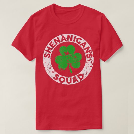シェナニガンスおもしろい分隊 Tシャツ (デザイン正面)