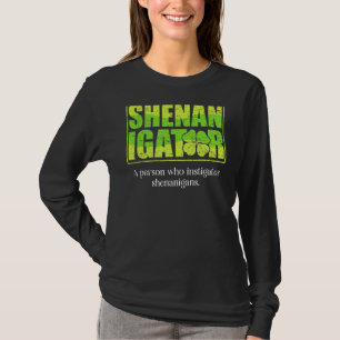 シェナニガンスと私のグノミーセントパトリックの日格言 Tシャツ