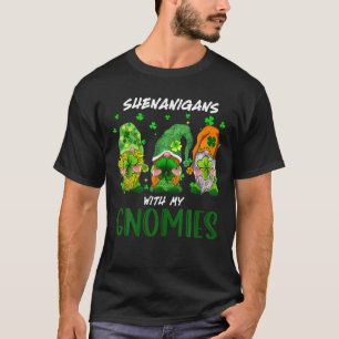 シェナニガンスと私のグノミーセントパトリックの日格言 Tシャツ