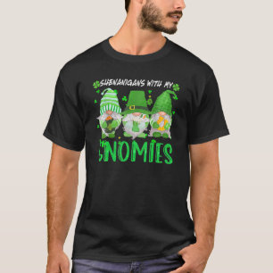 シェナニガンスと私のグノミーセントパトリックの日格言 Tシャツ