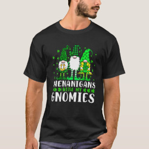 シェナニガンスと私のグノミーセントパトリックの日格言 Tシャツ