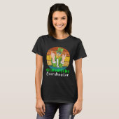 シェナニガンスのコーディネーターShamrock Leprechaun Unicor Tシャツ (正面フル)
