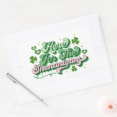 シェナニガンスの聖パトリックの日のために 長方形シール (封筒)