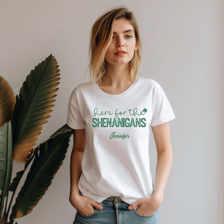 シェナニガンスの聖パトリックの日のために Tシャツ
