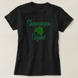 シェナニガンスクワッドシャムロックバーパーティー女子 Tシャツ