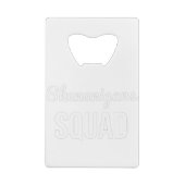 シェナニガンス分隊セントパトリックの日 クレジットカード栓抜き (裏面)