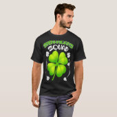 シェナニガンス分隊St patricks dayグループ飲酒 Tシャツ (正面フル)