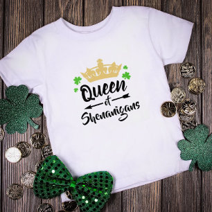 シェナニガンス王妃セントパトリックの日 Tシャツ