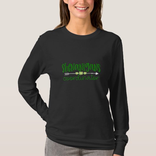 シェナニガンス認定コーディネーターSt patricks8 Tシャツ (正面)