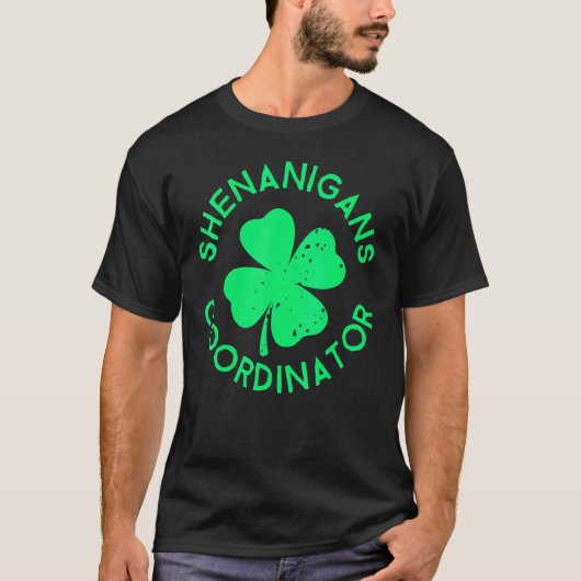 シェナニガンス認定コーディネーターSt patricks Tシャツ (正面)