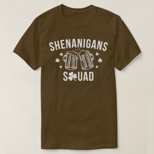 シェナニガンス隊 Tシャツ (デザイン正面)