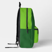 シェナニガンス・レプレシャン・セント・パトリックの日 プリントバックパック (左)