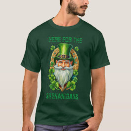 シェナニガンズの聖パトリックの日のノームにいます Tシャツ