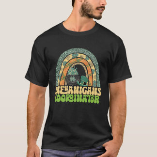 シェナニガンズコーディネーターレインボーレトロヴィンテージ4 Tシャツ