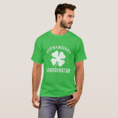 シェナニガンズコーディネーター先生St patricks daySh Tシャツ (正面フル)