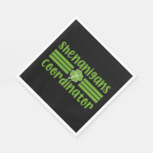 シェナニガンズコーディネーター聖パトリックの日 スタンダードランチョンナプキン (角)