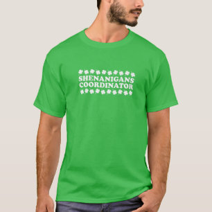 シェナニガンズコーディネーター聖パトリックの日 Tシャツ