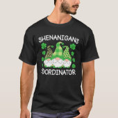 シェナニガンズコーディネーターSt Patrick s Day格言Gr Tシャツ (正面)