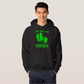 シェナニガンズコーディネーターSt Patrick's Dayメンズウォーム パーカ (正面フル)