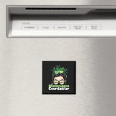 シェナニガンズコーディネーターSt patricks day女性1 マグネット (インサイチュ (食洗機))
