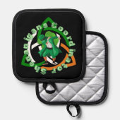 シェナニガンズコーディネーターst patricks day 鍋敷き (正面/裏面)