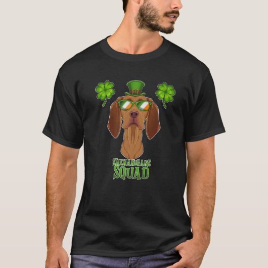 シェナニガンズスクワッドISt patricks day・ヴィツラ Tシャツ (正面)