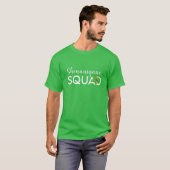 シェナニガンズスクワッドSaint patricks dayラッキーシャーロック Tシャツ (正面フル)