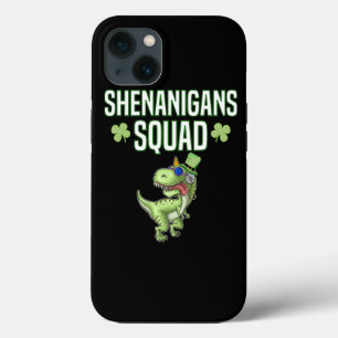 シェナニガンズスクワッドSt patricks day恐竜ディノボ iPhone 13ケース
