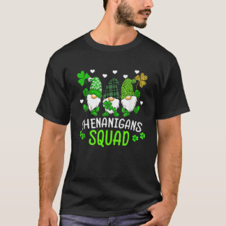 シェナニガンズスクワッドSt patricks day格言グリーンプロ Tシャツ