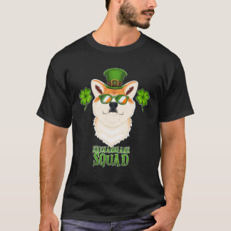 シェナニガンズスクワッドSt patricks day秋田犬 Tシャツ