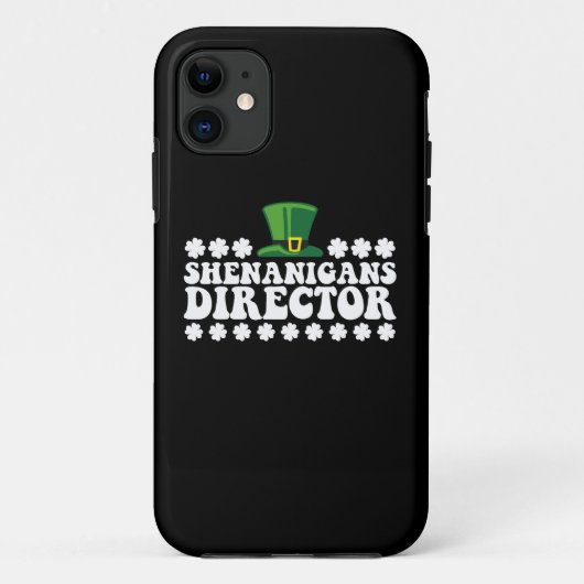 シェナニガンズディレクターGroovy St Patrick's Day Irish Case-Mate iPhoneケース (裏面)