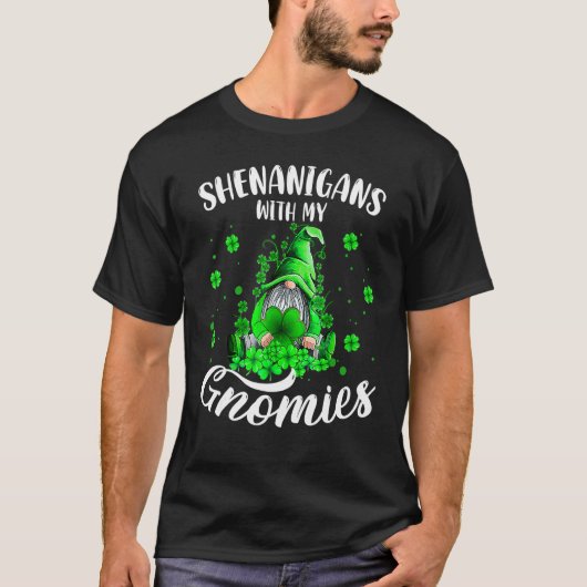 シェナニガンズマイグノミーセントパトリックSデイ格言 Tシャツ (正面)