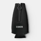 シェナニガンマラおもしろいキーセントパトリックの日の名前 ボトルクーラー (裏面)