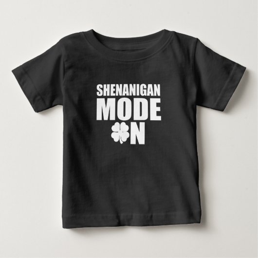 シェナニガンモードオン ベビーTシャツ (正面)