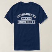 シェナニガン大学 Tシャツ (デザイン正面)