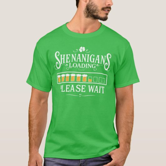 シェナニガン積み込みsaint patricks day tシャツ (正面)