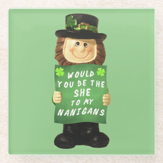 シェナニガン ガラスコースター (正面)