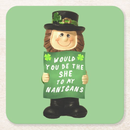 シェナニガン スクエアペーパーコースター (正面)