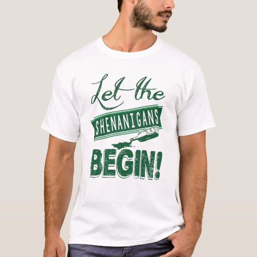 シェナニガン・パーティのはじまりだ! Tシャツ (正面)