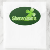 シェナニガン 楕円形シール (バッグ)