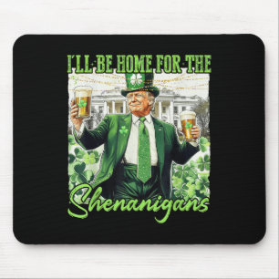 シェナニガンSt patricks day呂の家に帰る マウスパッド