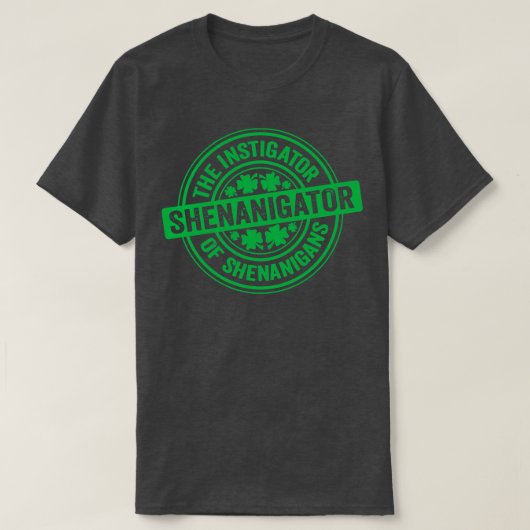 シェナニゲーターグリーン Tシャツ (デザイン正面)