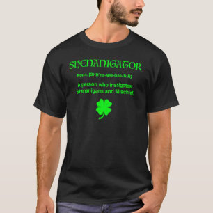 シェナニゲーターフォーリーフCサンパトリックの日1 Tシャツ