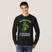 シェナニゲータPシェナニガおもしろいンの扇動者 Tシャツ (正面フル)