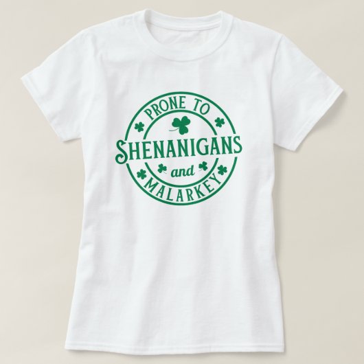 シェナニ教徒やマラキーに感染しやすい Tシャツ (デザイン正面)