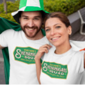 シェナパーソナライズされたニガンの分隊Tシャツ Tシャツ