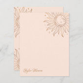 シェナルサン赤面 ノートカード (正面/裏面)