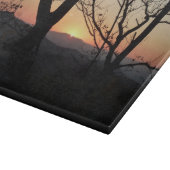 シェナンドアサンセットナショナルパークランドスケープ カッティングボード (角)