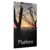 シェナンドアサンセットナショナルパークランドスケープ クリップボード (右)